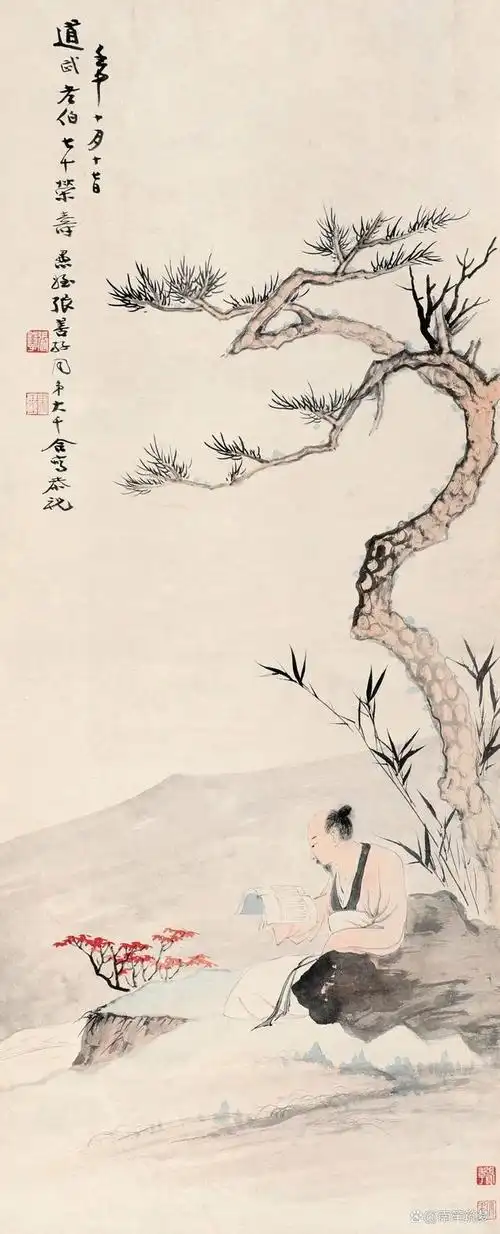 竹泉花语 山村烟月——张大千绘画专题