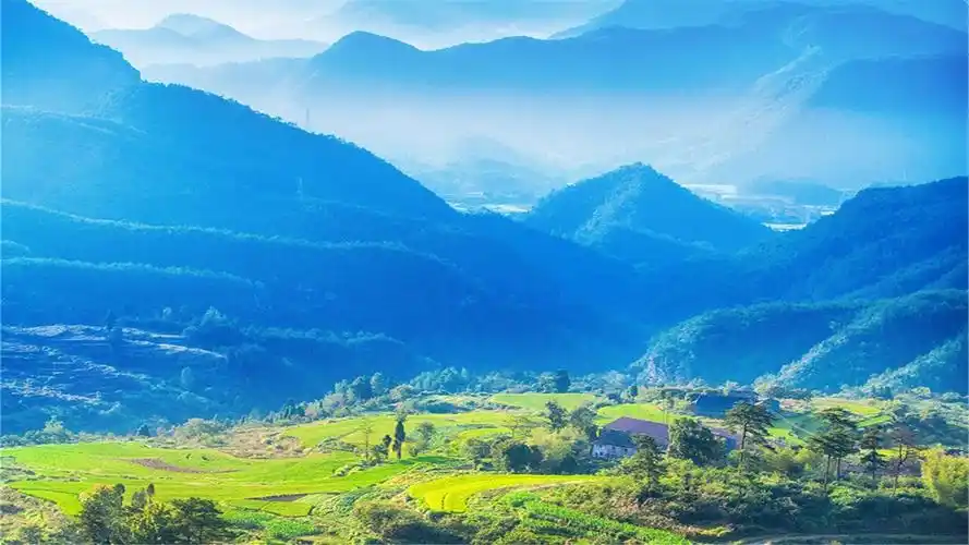 静谧田野风景电脑桌面壁纸高清大图预览1920x1080_风景壁纸下载_美桌