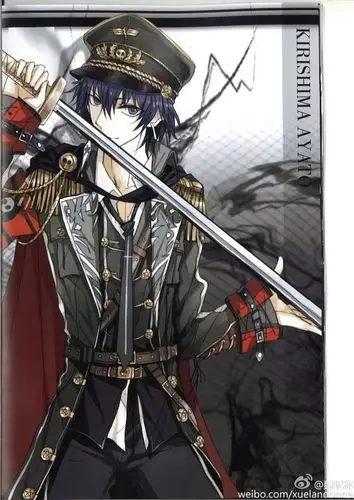 画师by培根『侵删』【军装范儿 雾岛绫人/绚都】手绘 同人 二次元