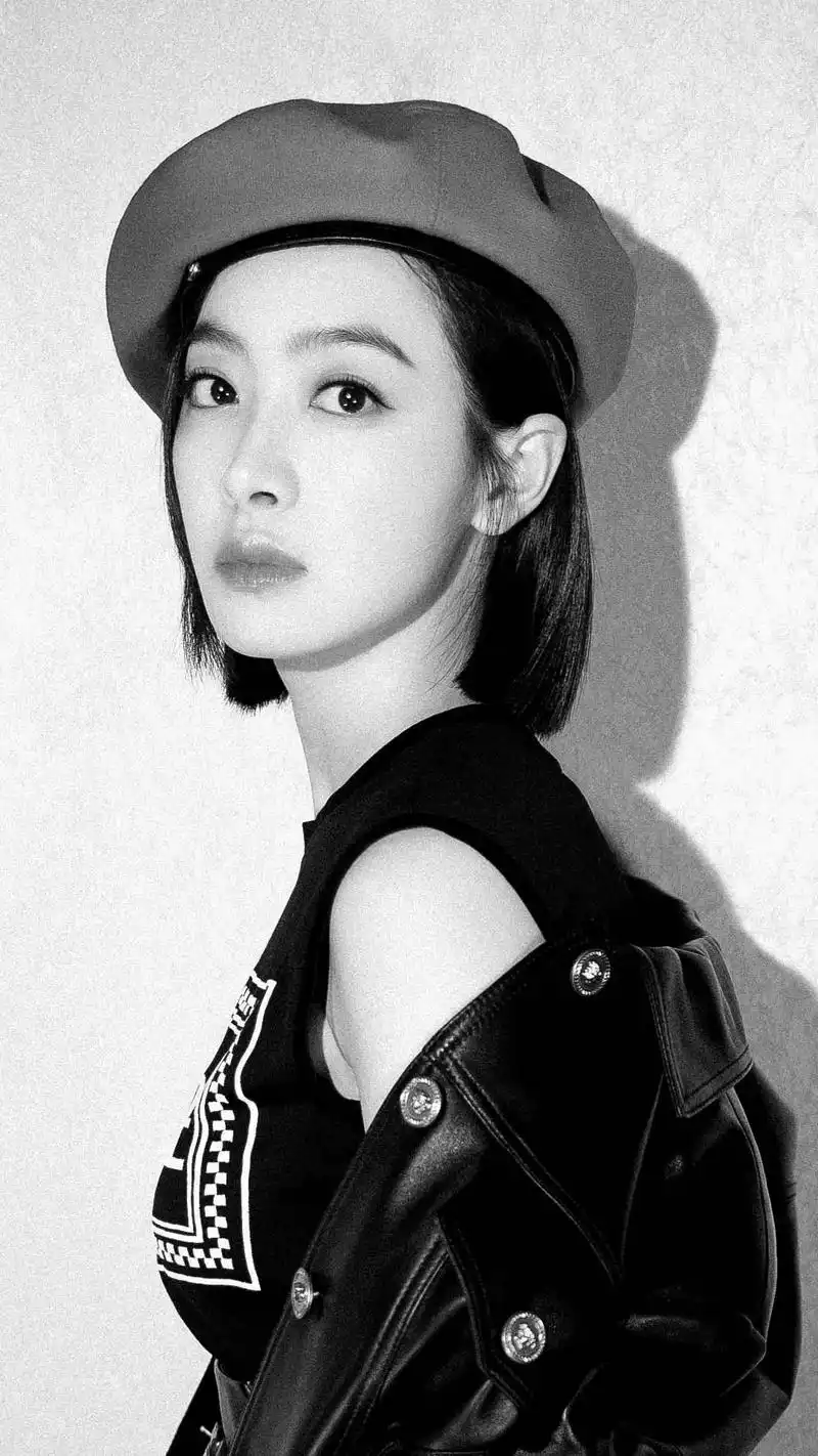 宋茜帅气魅惑写真高清手机壁纸_明星_手机壁纸下载_美桌网