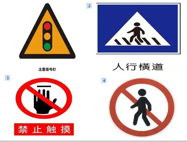 安全知识我知道——会说话的标志 - 美篇