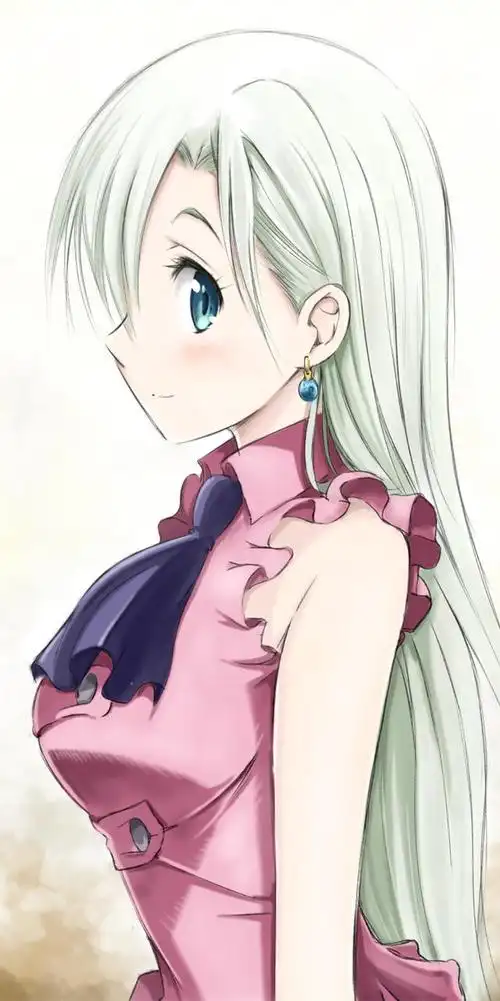 《七大罪》伊丽莎白·里昂妮丝,不谙世事,好奇心旺盛的大长腿