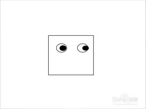 正方形书简笔画