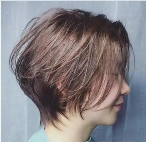 剃后脑波波头发型图片(3)_波波头_西子美发网