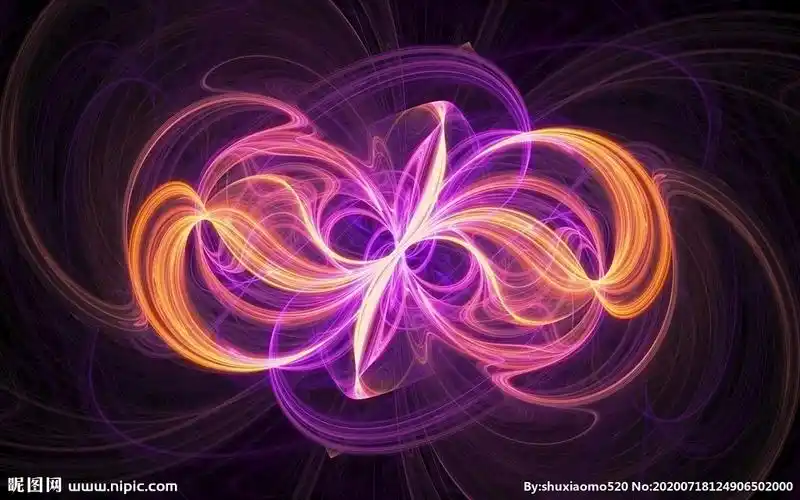 彩色梦幻光圈图片