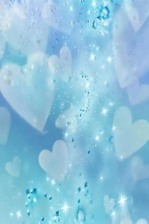 梦幻浅蓝创意手机壁纸