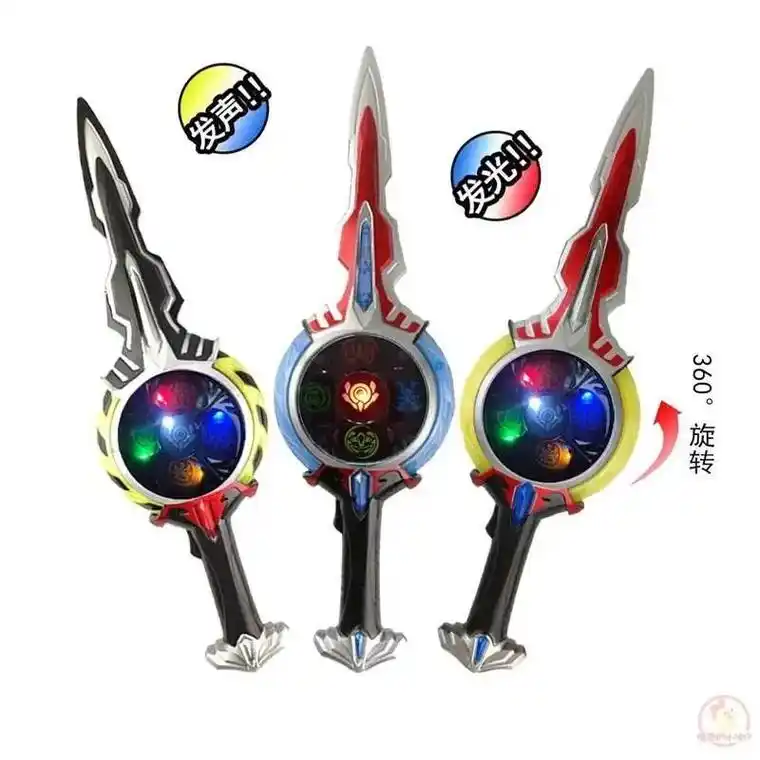 这套欧布圣剑奥特曼玩具太酷了!