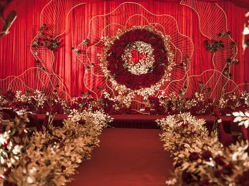 原野婚礼/挚爱(红金色主题)