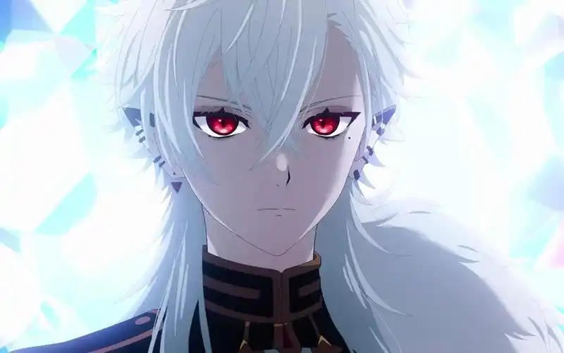 "白发 红瞳 泪痣,这也太帅了吧~"