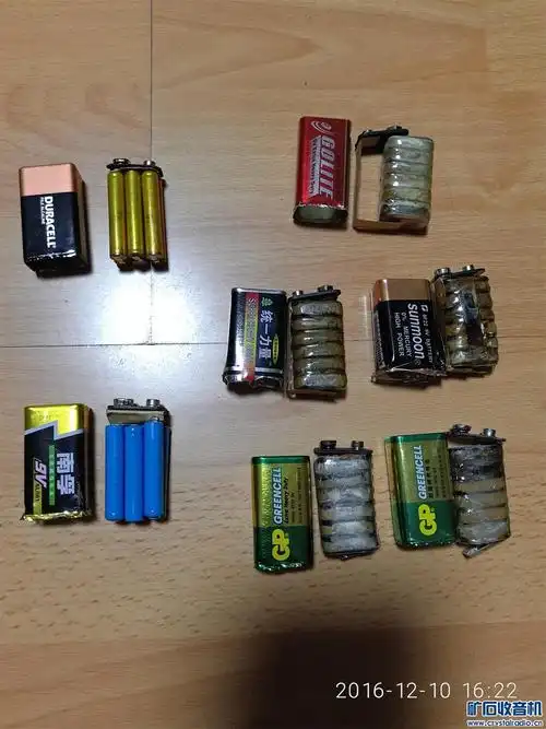 拆几节9v积层电池