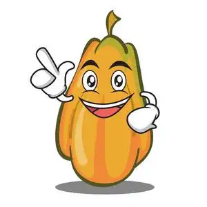 卡通人物的木瓜图片