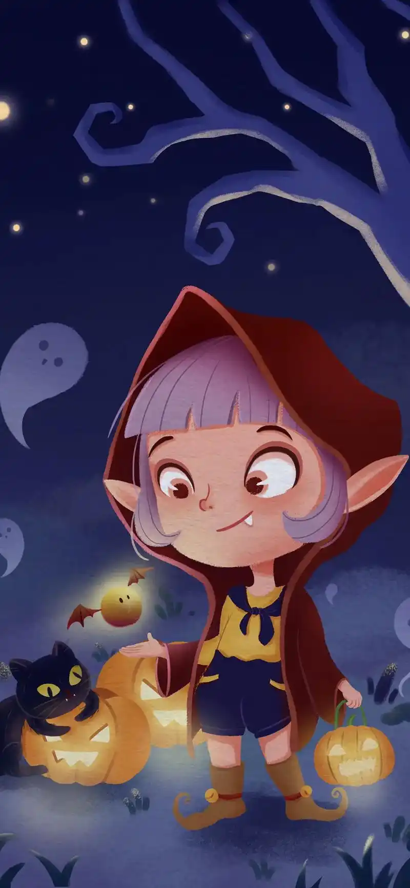 送你几个小女巫!#q版人物 #送你一张壁纸 #卡通画 #动漫 - 抖音