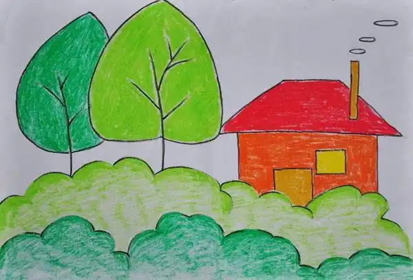 一年级绘画获奖作品_一年级获奖绘画美术画小学生水粉画(一)_1560画室