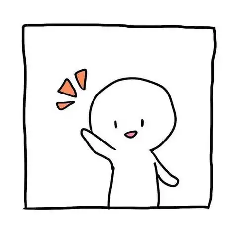 简笔画小人头像107张可爱小白人简笔画头像图片简笔画动漫头像头像