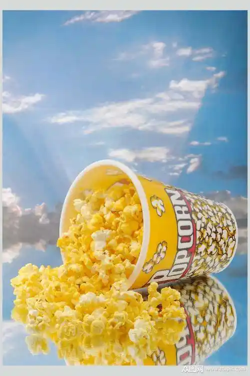 美食爆米花图片