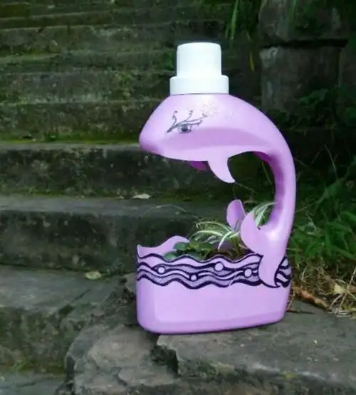 如何利用废弃的塑料瓶diy花盆,变废为宝 ,如何利用废弃的塑料瓶diy