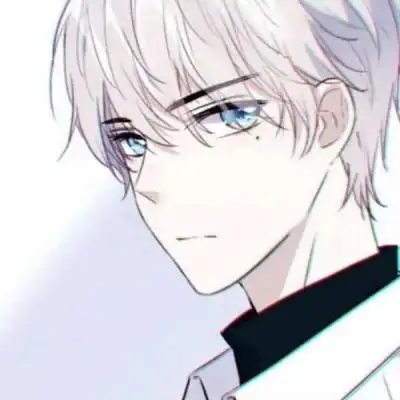 男生侧脸动漫头像