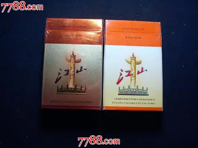 江山--2种--天津20支装(有一盒写有保健型香烟)