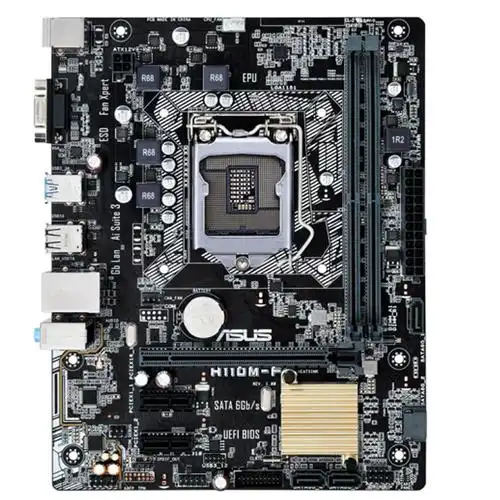 华硕h110m-f ddr4 lga1151 台式机m-atx主板 台式机主板 电脑主板