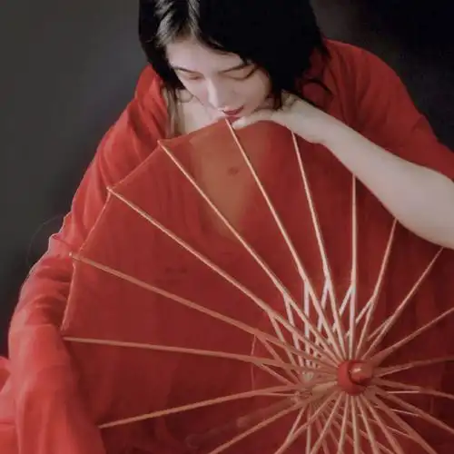 "秦软玉の自截汉服女头/古风头像