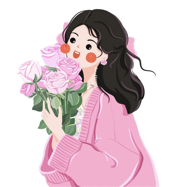 情侣头像刘亦菲捧花头像这个梗指的是一个能够旺事业招桃花的玄学头像