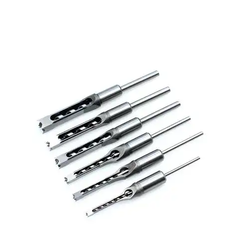 木工方孔钻头方榫钻角凿木头开榫刀方形开孔器木工榫凿方孔钻 9.