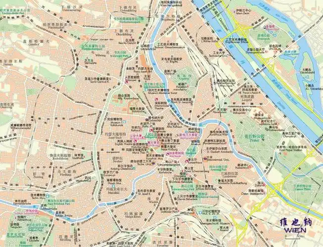 维也纳地图(图 1)