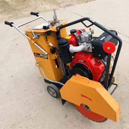 电动路面切缝机小型汽油路面切割机混凝土路面切割机水泥路面切缝机