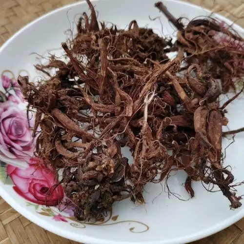 北京同仁堂原料 贵州野生中药材红活麻纯根干货500g 水洗草药红火麻红