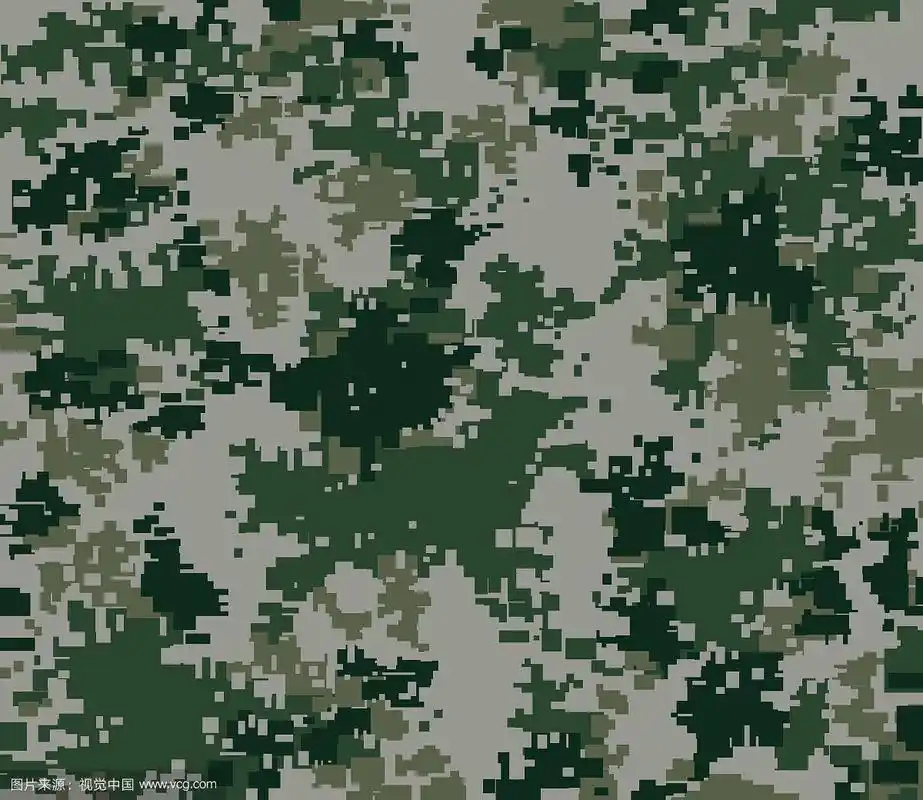 军用迷彩服纺织背景图案
