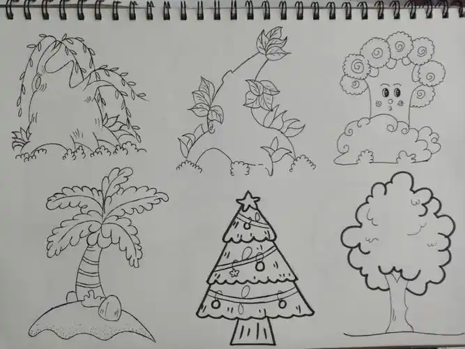 树木简笔画