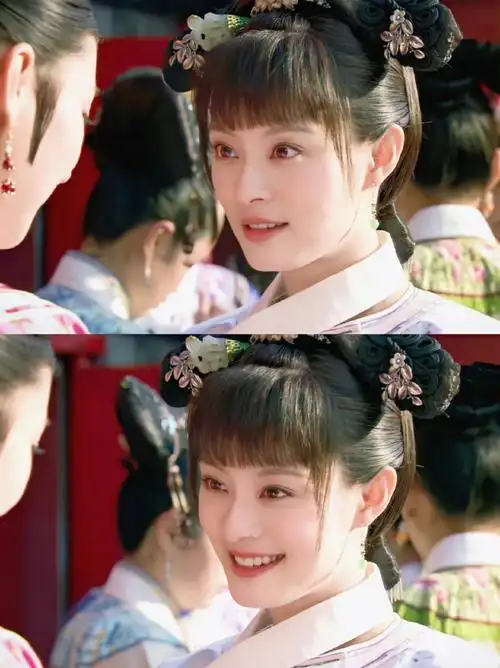 孙俪陪女儿看甄嬛传