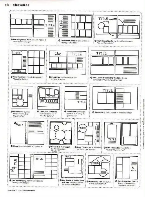 排版布局大全形式参考