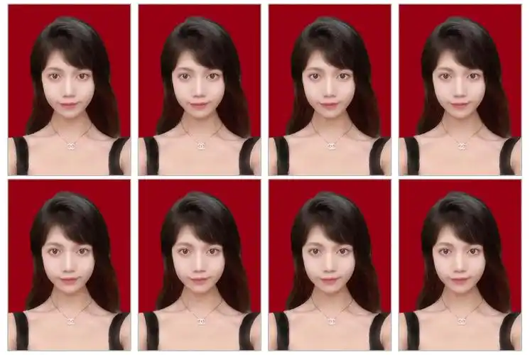 宝宝们美图秀秀美颜版的证件照更加ok噢#证件照