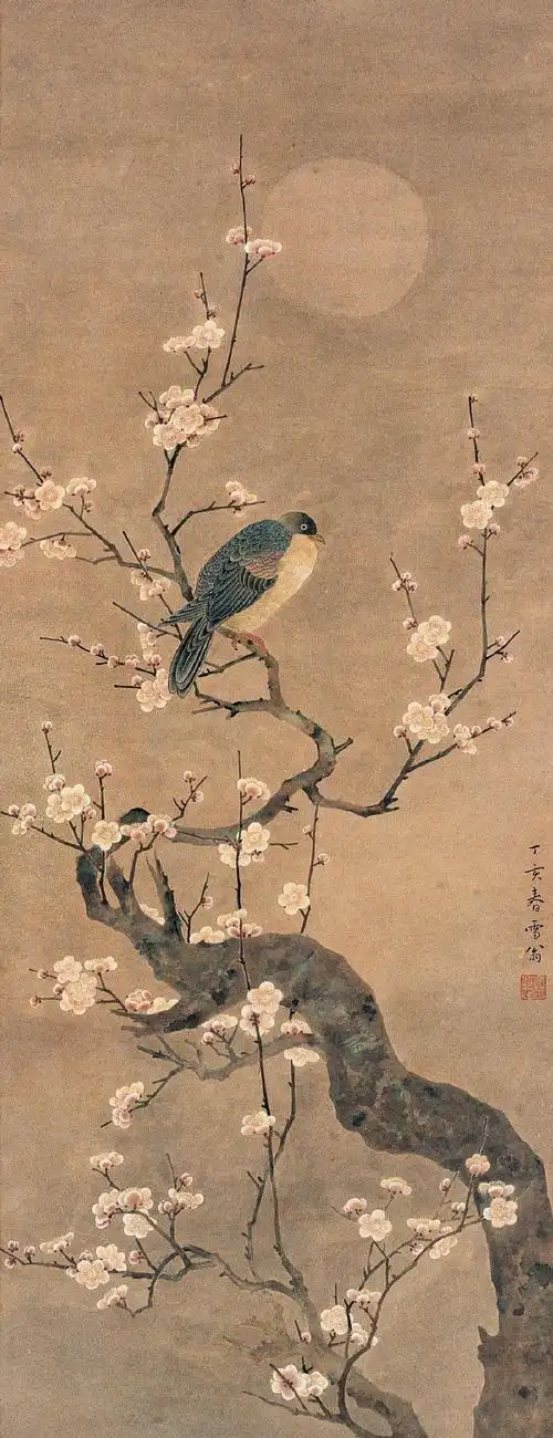 国画大师陈之佛工笔花鸟画精选