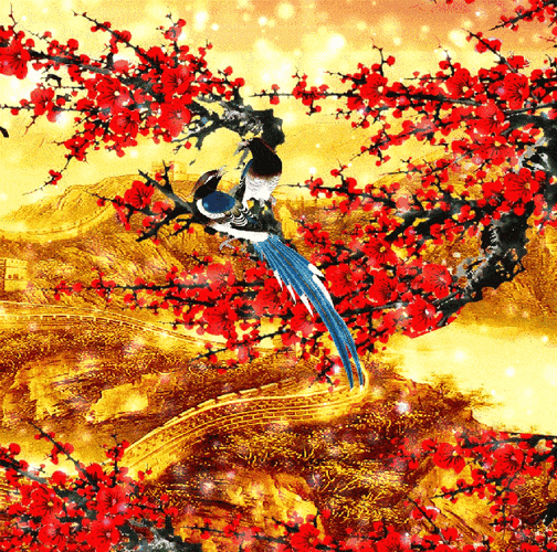 喜鹊枝头叫 祥瑞把你照,祝大家喜上眉梢,百喜临门!