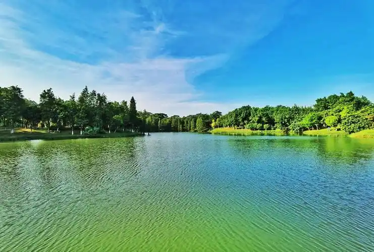 碧水蓝天广州大夫山