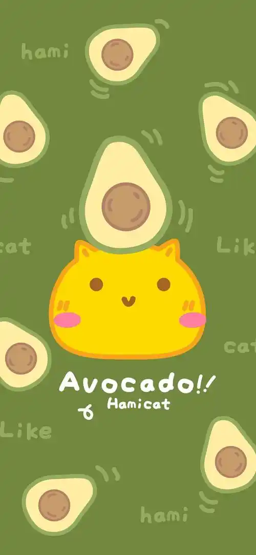 哈咪猫牛油果 - 摩丝摩丝 - 原创作品 - 视觉中国(shijueme)