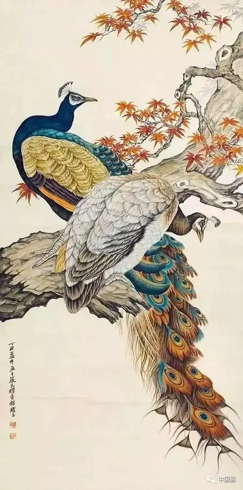 全能画家刘奎龄100副高清工笔花鸟画欣赏