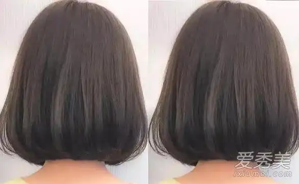 直发和内扣哪一个好看齐肩直发内扣发型图片2018