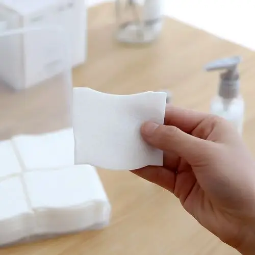 化妆棉卸妆棉包邮便携式盒装厚款双面卸妆纸湿敷深层清洁脸部工具