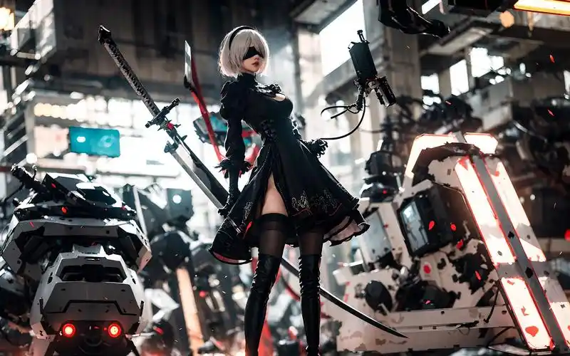 尼尔机械纪元2b小姐姐