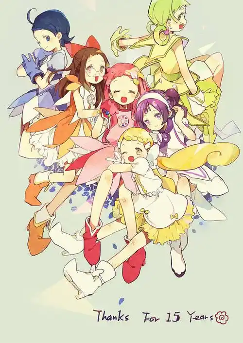 用魔法变身后解决各种事件或是和恶势力战斗的"魔法少女"的漫画和动画