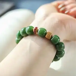 黑碧玉手串图片