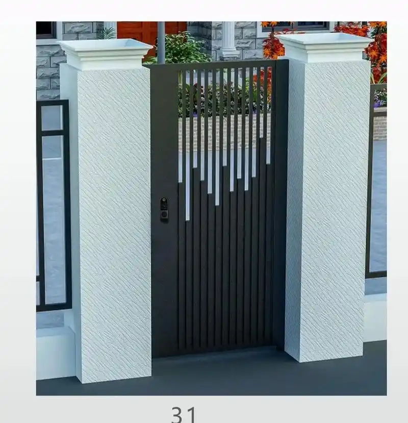 铝艺庭院门 #别墅入户门推荐 #庭院大门 #平 - 抖音