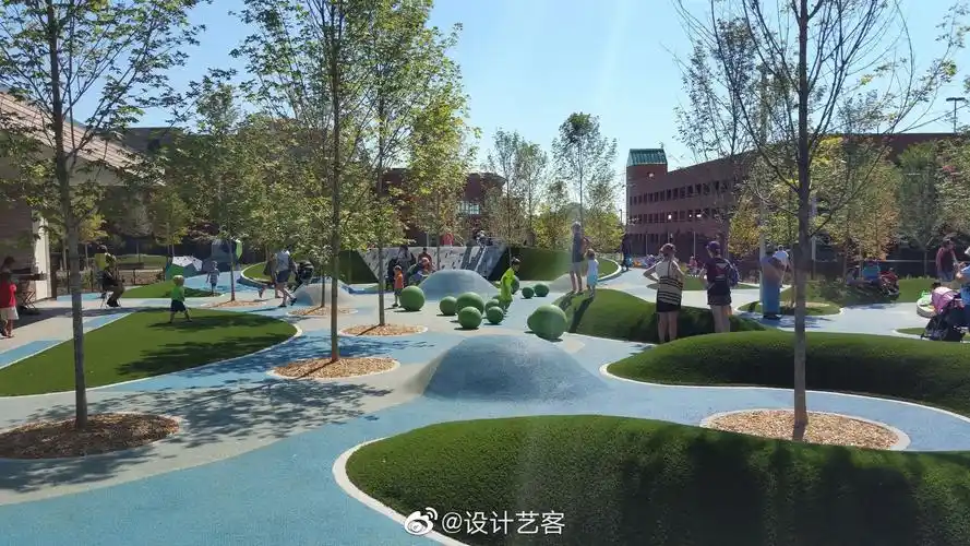 景观设计,国外儿童活动场地参考一组