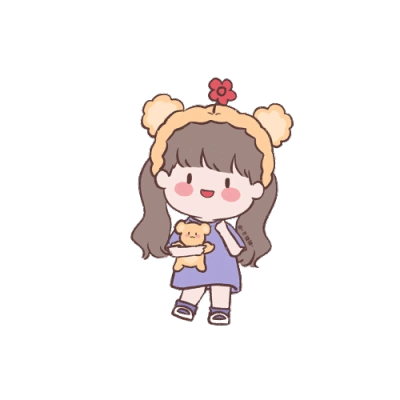 可爱,卡通贴纸,手账素材,免扣素材,免抠,风景人物