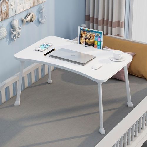 加高床上折叠小桌子电脑桌学生宿舍简易折叠桌儿童学习小桌子耐用