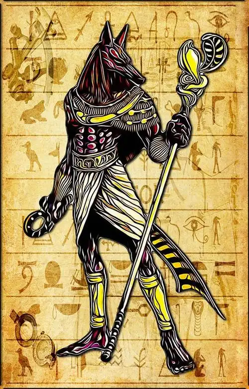 死神.阿努比斯.插画