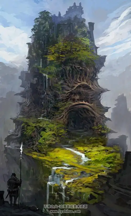 优质西方场景概设原画 美术素材百度网盘分享 1916p